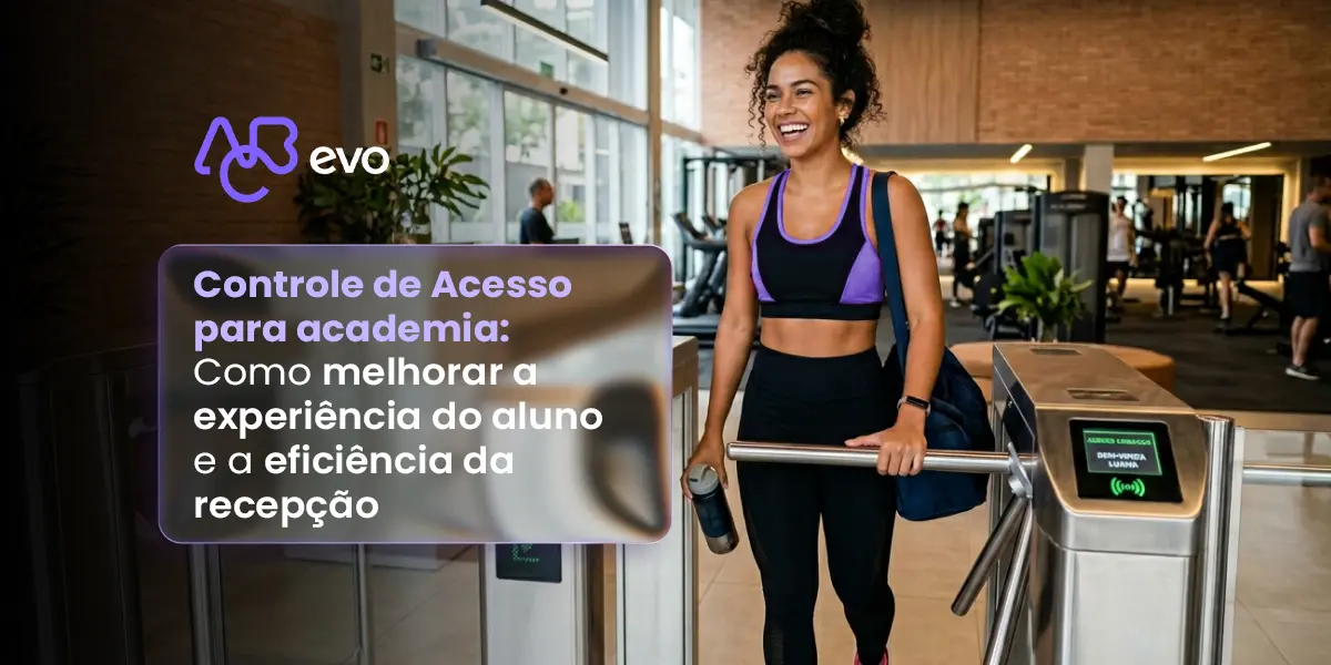 Controle de acesso para academia com reconhecimento facial e integração à gestão fitness
