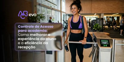Controle de acesso para academia com reconhecimento facial e integração à gestão fitness